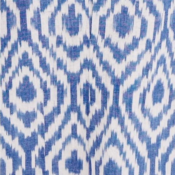 Mirth Track Shorts in Azure Ikat, Large - Picture 6 of 11